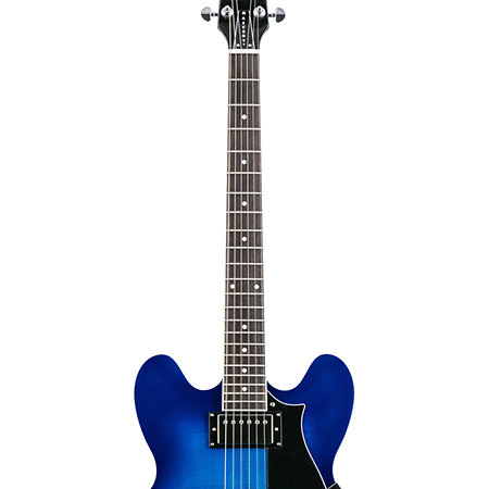 Ascent+ Collection H-535 Royal Blue Burst Heritage Guitar