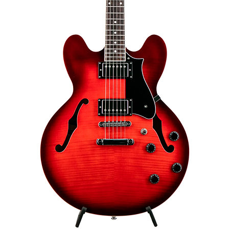 Ascent+ Collection H-535 Scarlet Red Burst Heritage Guitar