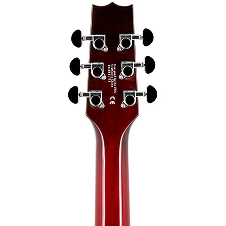 Ascent+ Collection H-535 Scarlet Red Burst Heritage Guitar
