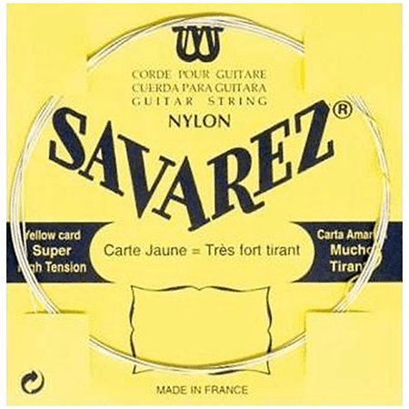 Savarez 522J Filé Métal Argenté 2e Yellow