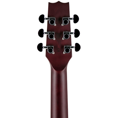 Ascent Collection H-150 Matte Burgundy Heritage Guitar