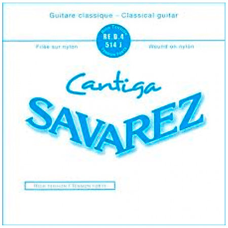 Savarez 514J Filée Métal Argenté 4e Blue