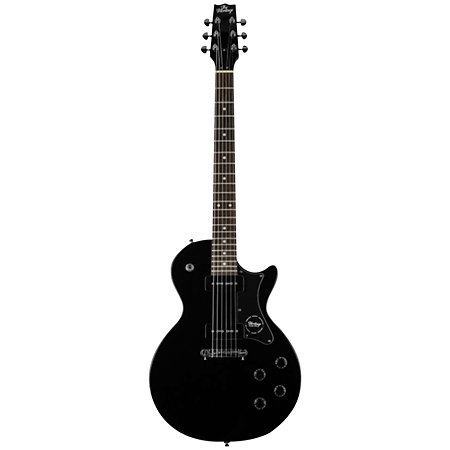 Ascent Collection H-137 P90 Black Heritage Guitar