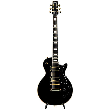 Ascent+ Collection H-157 3-Pickup Ebony Heritage Guitar
