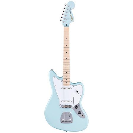 Limited Edition Affinity Jaguar Daphne Blue Squier by FENDER