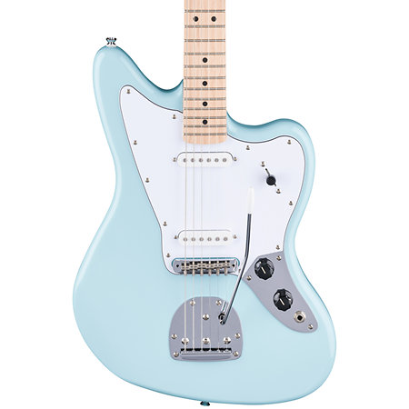 Limited Edition Affinity Jaguar Daphne Blue Squier by FENDER