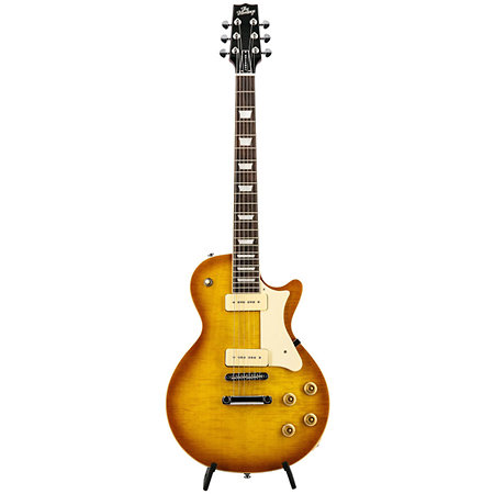 Ascent+ Collection H-150 P90 Dirty Lemon Burst Heritage Guitar