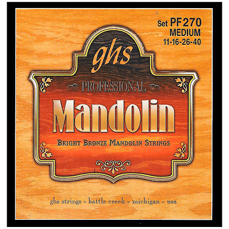 GHS PF270 Mandolin Medium 11-60