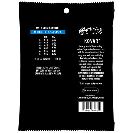 Martin Strings Kovar MK13 Medium 13-56