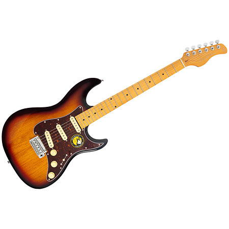Larry Carlton S5 SSS 3 Tone Sunburst