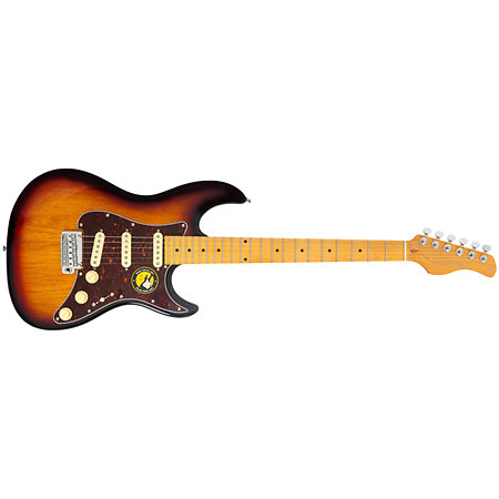 Larry Carlton S5 SSS 3 Tone Sunburst