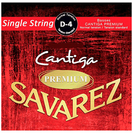 Savarez 514RP Cantiga Premium Ré 4 Red