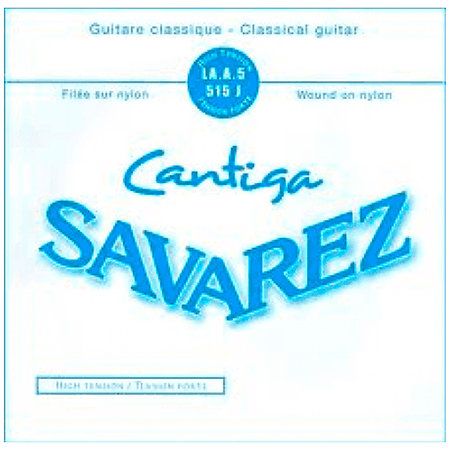 Savarez 515J Filée Métal Argenté 4e Blue