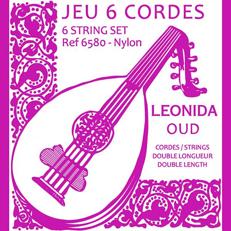 Savarez 6580 Oud Mi Nylon Lot de 6