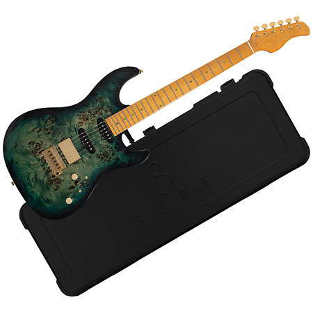 Larry Carlton S10 HSS Transparent Green