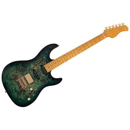 Larry Carlton S10 HSS Transparent Green