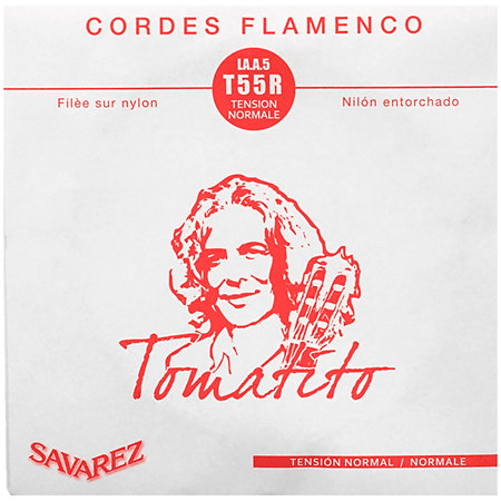 Savarez T55R Tirant Normal 5e Red