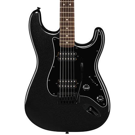 Limited Edition Affinity Series Stratocaster HH Metallic Black Squier by FENDER