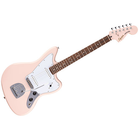 Limited Edition Affinity Jaguar Shell Pink Squier by FENDER