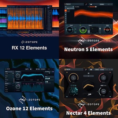 Elements Suite 12 EDU (Licence téléchargeable) Izotope
