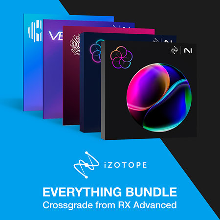 Everything Bundle : Crossgrade from RX Advanced (Licence téléchargeable) Izotope