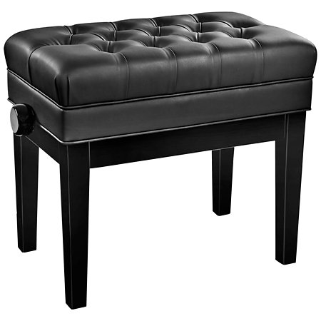 K&M 13986 Deluxe noir brillant simili cuir