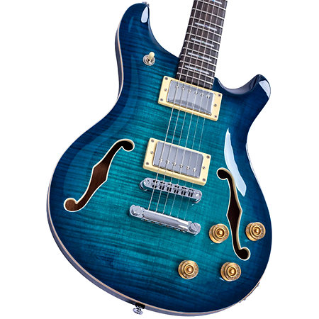 Q7 Hollow Transparent Blue Larry Carlton