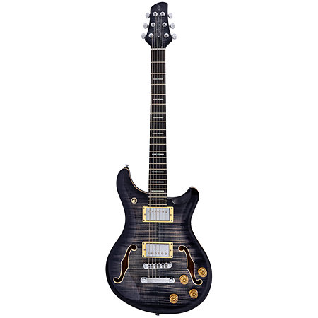 Q7 Hollow Transparent Black Larry Carlton