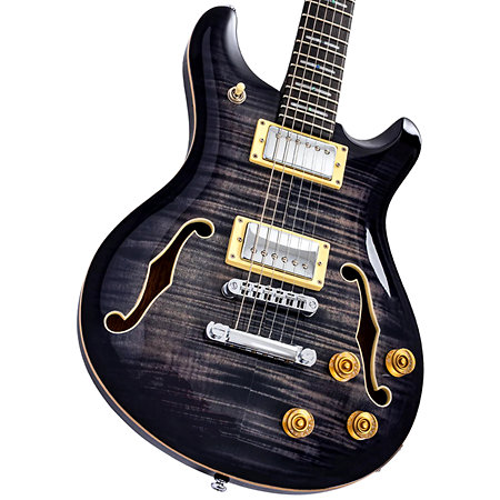 Q7 Hollow Transparent Black Larry Carlton