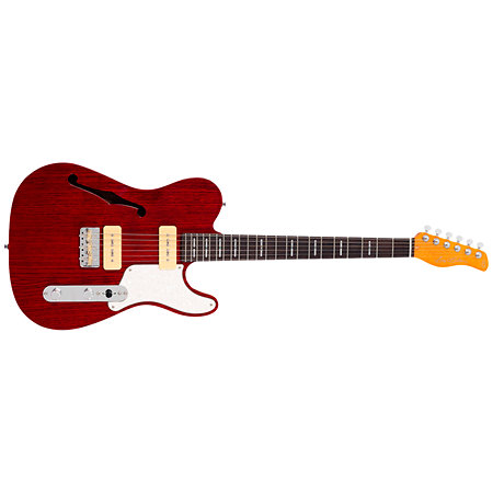 T7TM See Through Red Larry Carlton