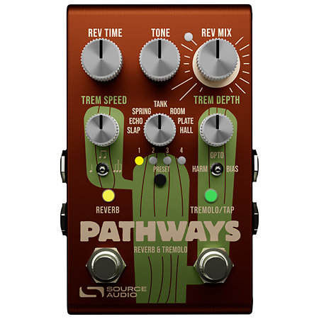 Pathways Reverb Tremolo Source Audio