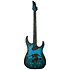 Ninja Super Shred 6-string Multi-scale Dark Sapphire Legator