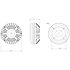 DE640U 16 Ohm Driver B&C Speakers