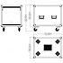 IK42RACK02-UK Amplifier Rack Martin Audio