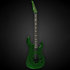 Ninja Crackle Series 6-string Std-scale Green Legator