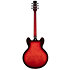 Ascent+ Collection H-535 Scarlet Red Burst Heritage Guitar