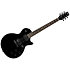Ascent Collection H-137 Black Heritage Guitar