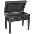 13955 Noir mat velours K&M