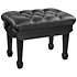 13968 Banc de piano hydraulique noir brillant K&M