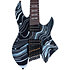 X6 7-String Headless Black Swirl Larry Carlton