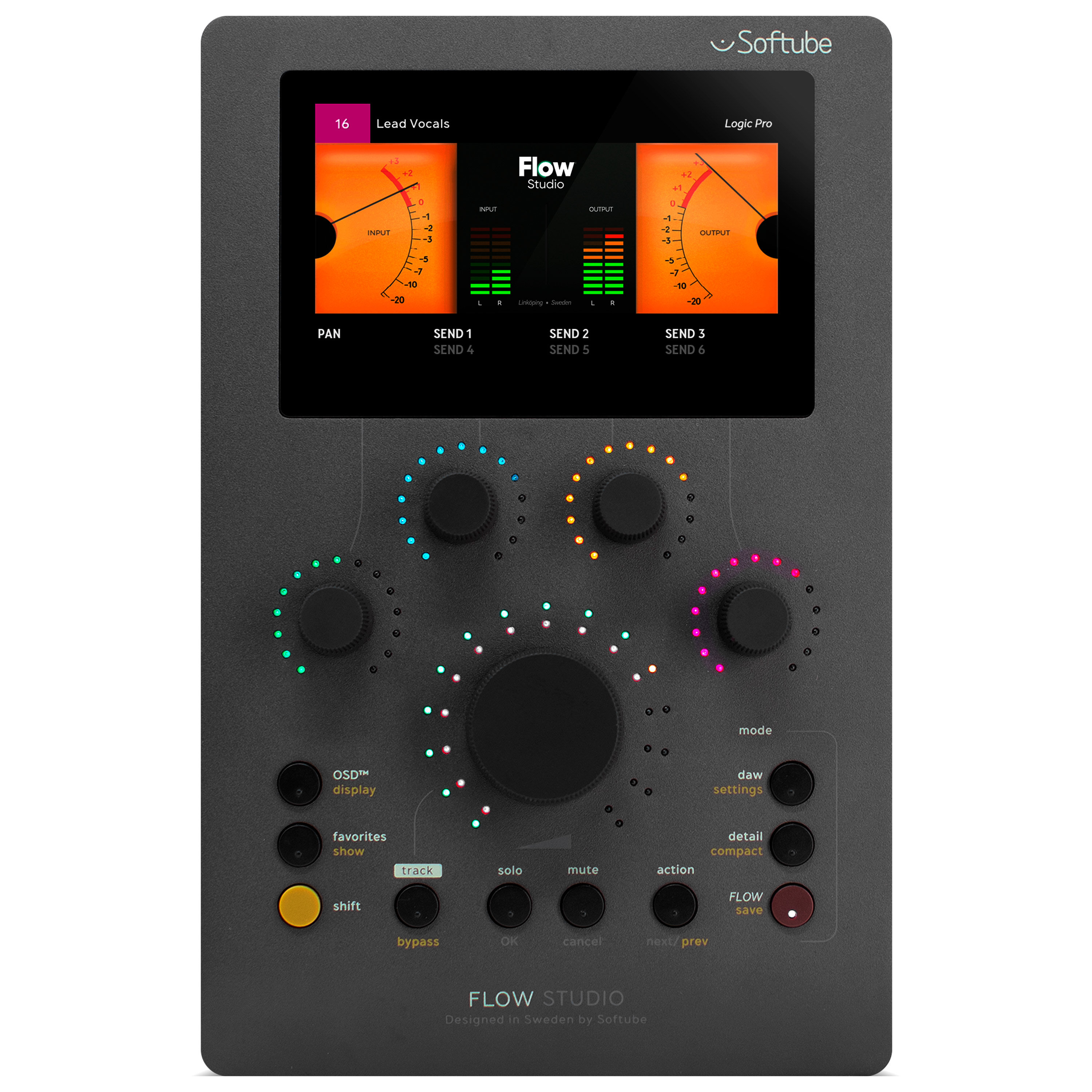 Softube Flow Studio - Bedieningsoppervlak SonoVente.com - nl