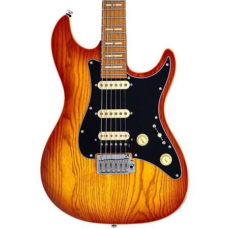 S7 Ash Top Amber Burst Larry Carlton