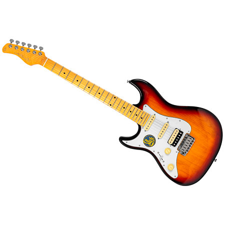 Larry Carlton S7 HSS New Gen LH 3 Tone Sunburst