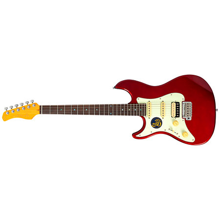Larry Carlton S7 HSS New Gen LH Candy Apple Red