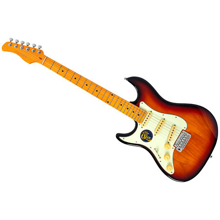 Larry Carlton S7 New Gen LH 3 Tone Sunburst