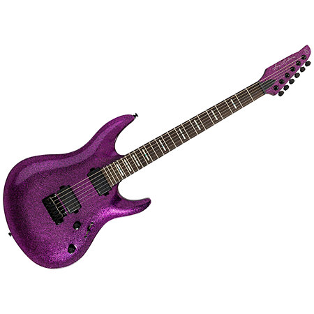 Larry Carlton Y10 Purple Sparkle + housse