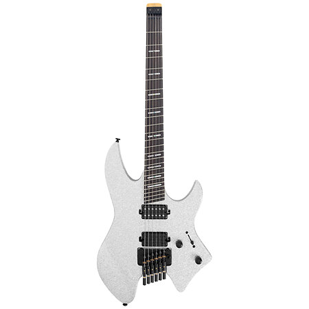 X6 Headless 6 cordes Silver Sparkle + housse Larry Carlton