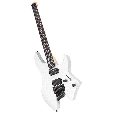 X6 Headless 6 cordes Silver Sparkle + housse Larry Carlton