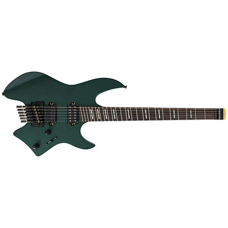 X6 Headless 6 cordes Metallic Green + housse Larry Carlton