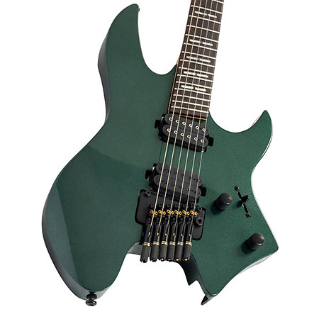 X6 Headless 6 cordes Metallic Green + housse Larry Carlton
